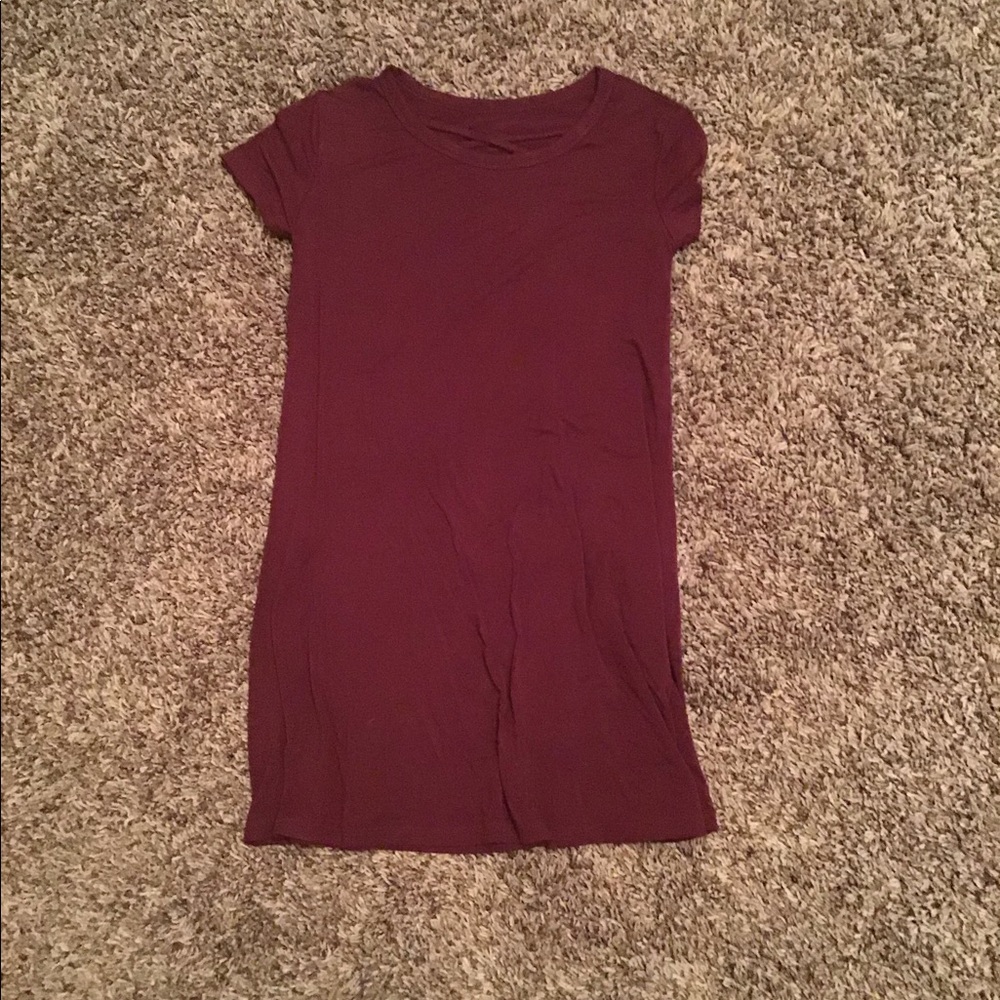 Maroon dress